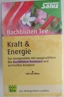 含糖量 Bachblüten Tee Kraft & Energie