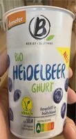Jumlah gula yang masuk Bio heidelbeerghurt