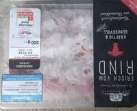 Cantidad de azúcar en Hackfleisch Rind