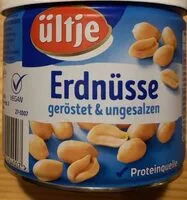 Zuckermenge drin Erdnüsse geröstet & ungesalzen