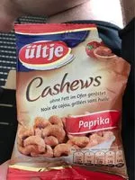 Zuckermenge drin ültje Cashews Paprika