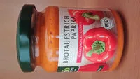 चीनी की मात्रा Brotaufstrich Paprika
