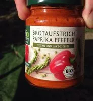 Zuckermenge drin Brotaufstrich paprika pfeffer