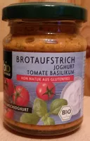 चीनी की मात्रा Brotaufstrich Joghurt Tomate Basilikum