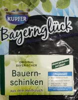 Zuckermenge drin Original Bayerischer Bauernschinken