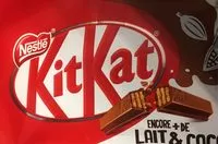 Jumlah gula yang masuk KITKAT 4 Finger Barre au chocolat au Lait, 41,5g en lot de 3