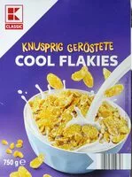 Sokerin määrä sisällä Knusprig geröstete Cool Flakes