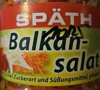 Zuckermenge drin Balkansalat