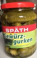 Zuckermenge drin Gewürzgurken