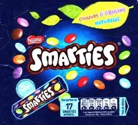 Cantidad de azúcar en SMARTIES