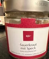 Suhkru kogus sees Sauerkraut mit Speck