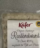 Suhkru kogus sees Rostbratwurst