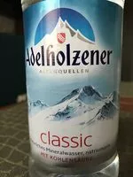 入っている砂糖の量 Adelholzener classic