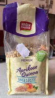 चीनी की मात्रा Aprikose Quinoa Müsli (ungesüßt)