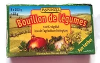 含糖量 Bouillon cube de légumes aux herbes