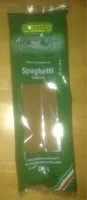 Sokerin määrä sisällä Spaghetti Vollkorn