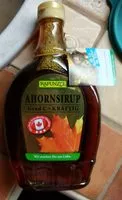 Quantité de sucre dans Ahornsirup Grad C