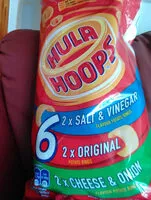 入っている砂糖の量 Hula hoops