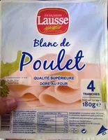 Sucre et nutriments contenus dans Lausse