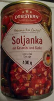 Amount of sugar in Soljanka mit Kasseler und Gurke