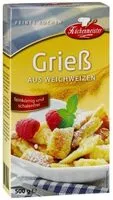 Amount of sugar in Grieß aus Weichweizen