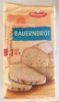 Amount of sugar in Bauernbrot Backmischung