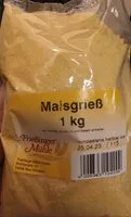 Amount of sugar in Maisgrieß