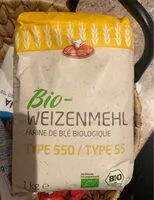 Amount of sugar in Bio Weizenmehl Type 55