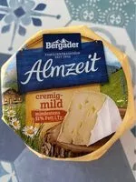 Zuckermenge drin Almzeit cremig-mild