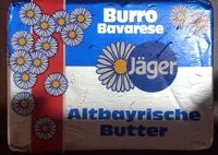 Amount of sugar in Burro bavarese
