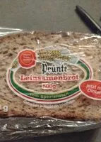 入っている砂糖の量 Leinsamenbrot 500g