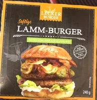 Zucker und Nährstoffe drin Lecker burger