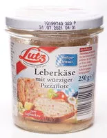 İçindeki şeker miktarı Leberkäse mit würziger Pizzanote