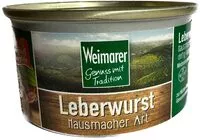 Zuckermenge drin Leberwurst