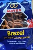 Jumlah gula yang masuk Brezeln