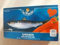 Suhkru kogus sees Sardines in chilli paprika