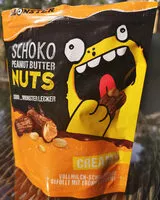 İçindeki şeker miktarı Schoko Peanut Butter Nuts