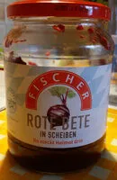 Zuckermenge drin Rote Bete