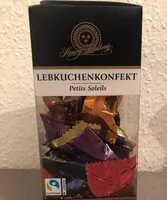 Sokerin määrä sisällä Lebkuchenkonfekt