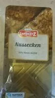 Zuckermenge drin Nussecken