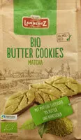 Sokerin määrä sisällä Bio Butter Cookies Matcha