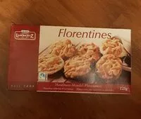 Sokerin määrä sisällä Haselnuss- Mandel- Florentiner