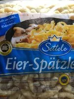 Suhkru kogus sees Eierspätzle, Knöpfle