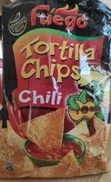 Quantité de sucre dans Tortilla Chips Chilli