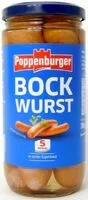 Zucker und Nährstoffe drin Poppenburger