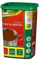 Suhkru kogus sees Sauce zum Braten