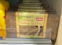 Amount of sugar in Organic sunflower seed bread