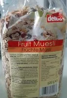 Amount of sugar in Fruit Muesli