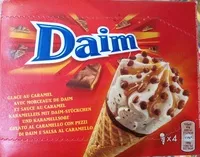 İçindeki şeker miktarı Glace Daim
