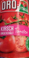 Ungeschälte tomaten